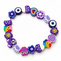 TT Bracelets apyrankė „Violetinis meškiukas“