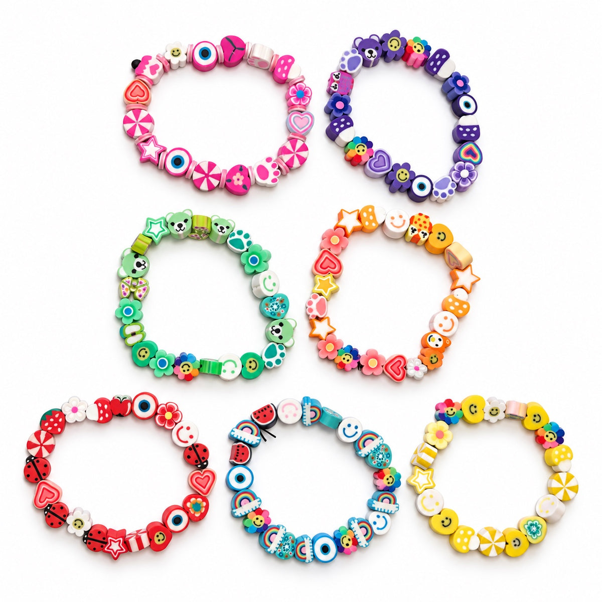 Septynios TT Bracelets apyrankės su figūrėlėmis